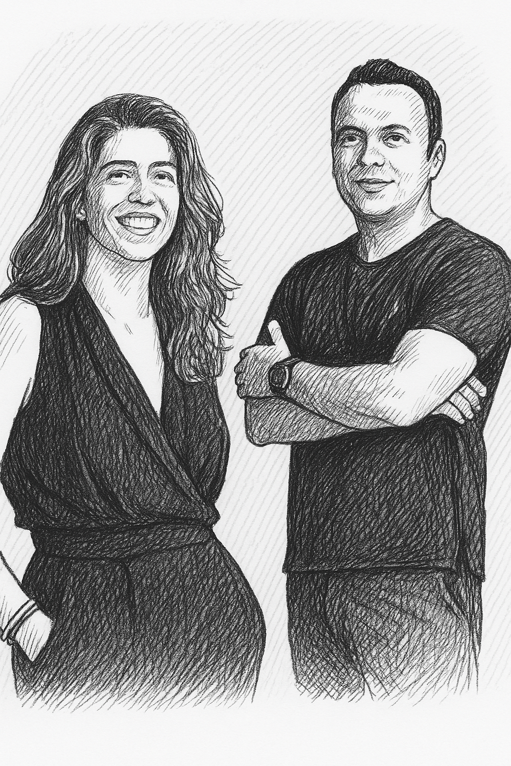 Danilo Lopes e Paula Gontijo